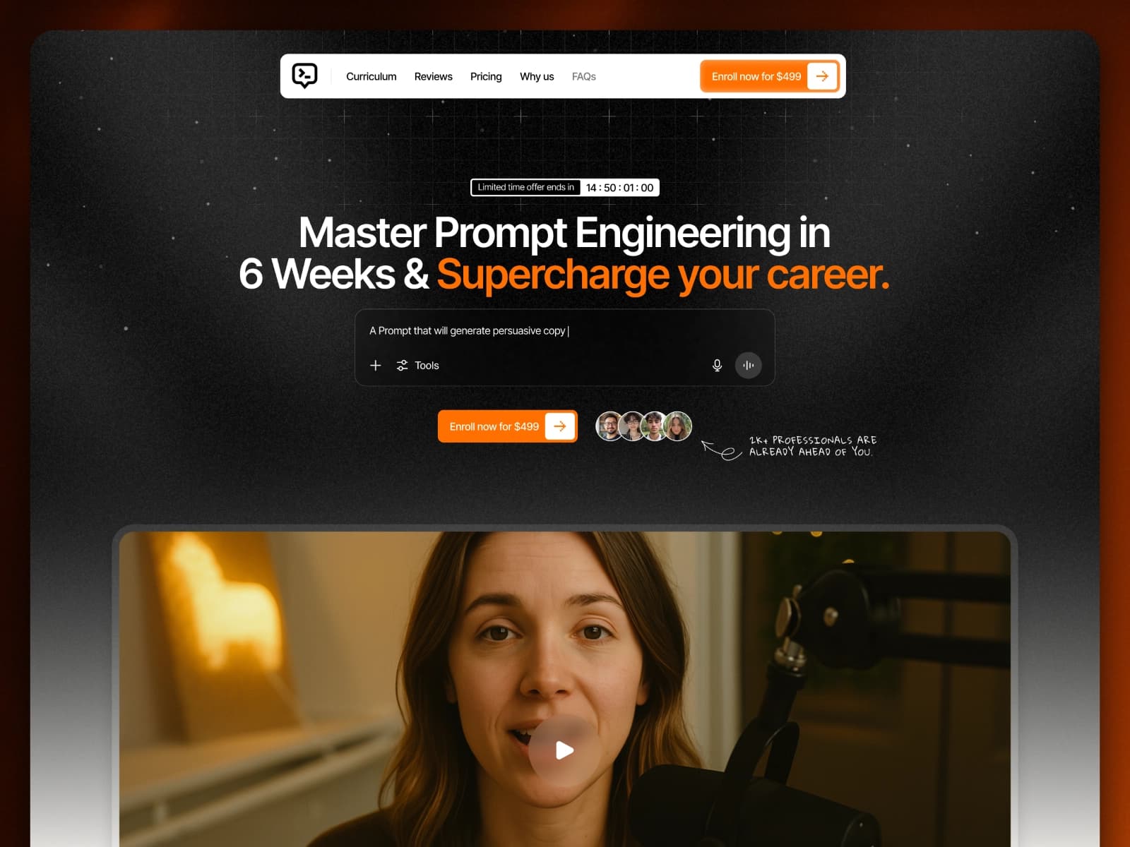 Portal para producto de IA